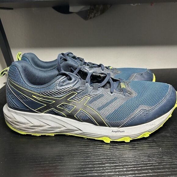 Asics Mens Gel-Sonoma 6 Blue Trail Running Shoes Size 12 - Picture 5 of 12